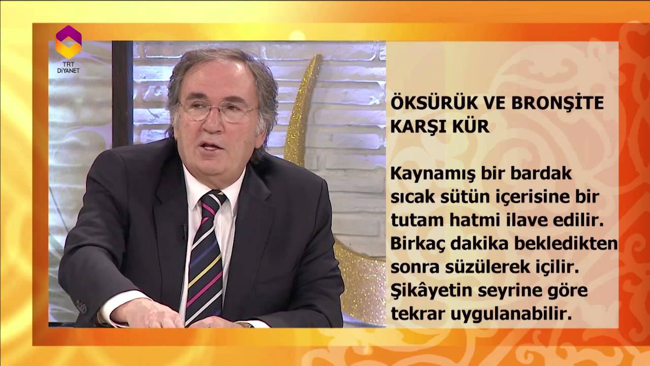 Öksürük ve Bronşit İçin Kür - DİYANET TV