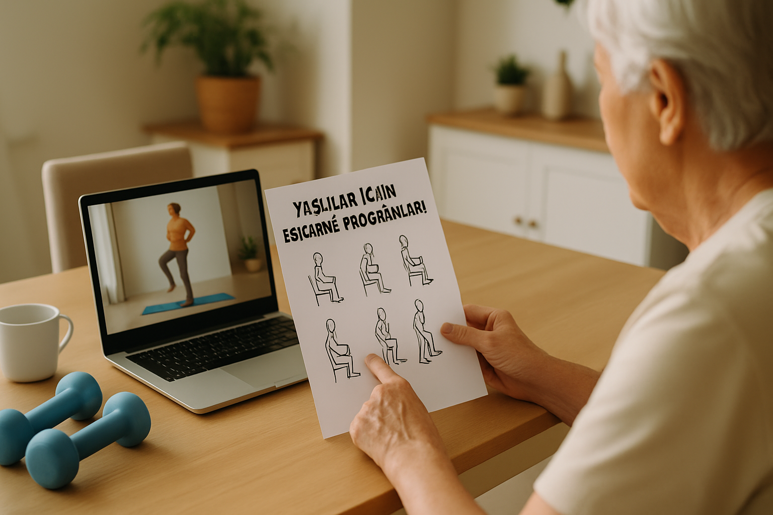 Yaşlılar Için Egzersiz Programları İçin Pratik Ev Rehberi